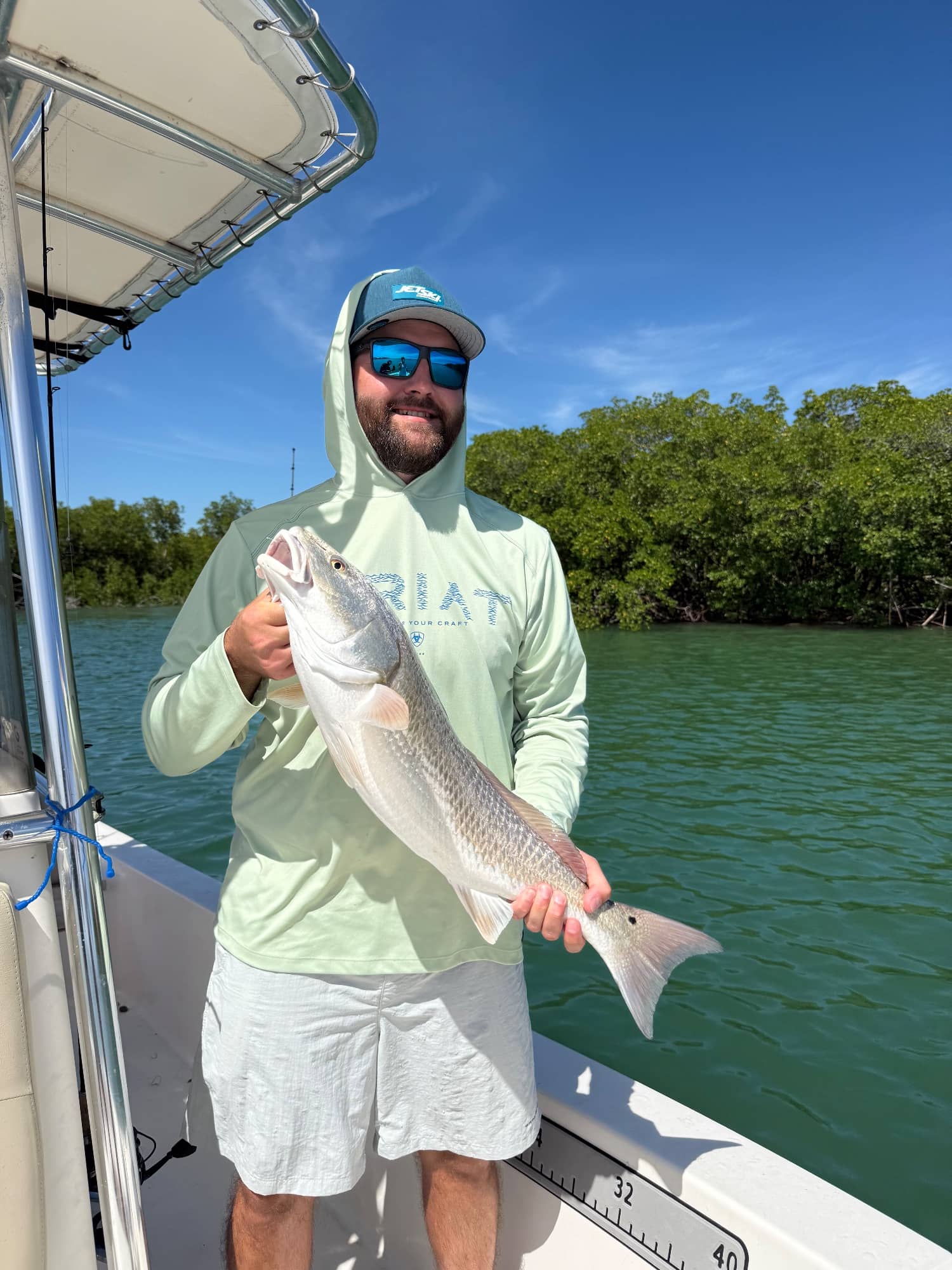 Redfish near Caxambas Pass