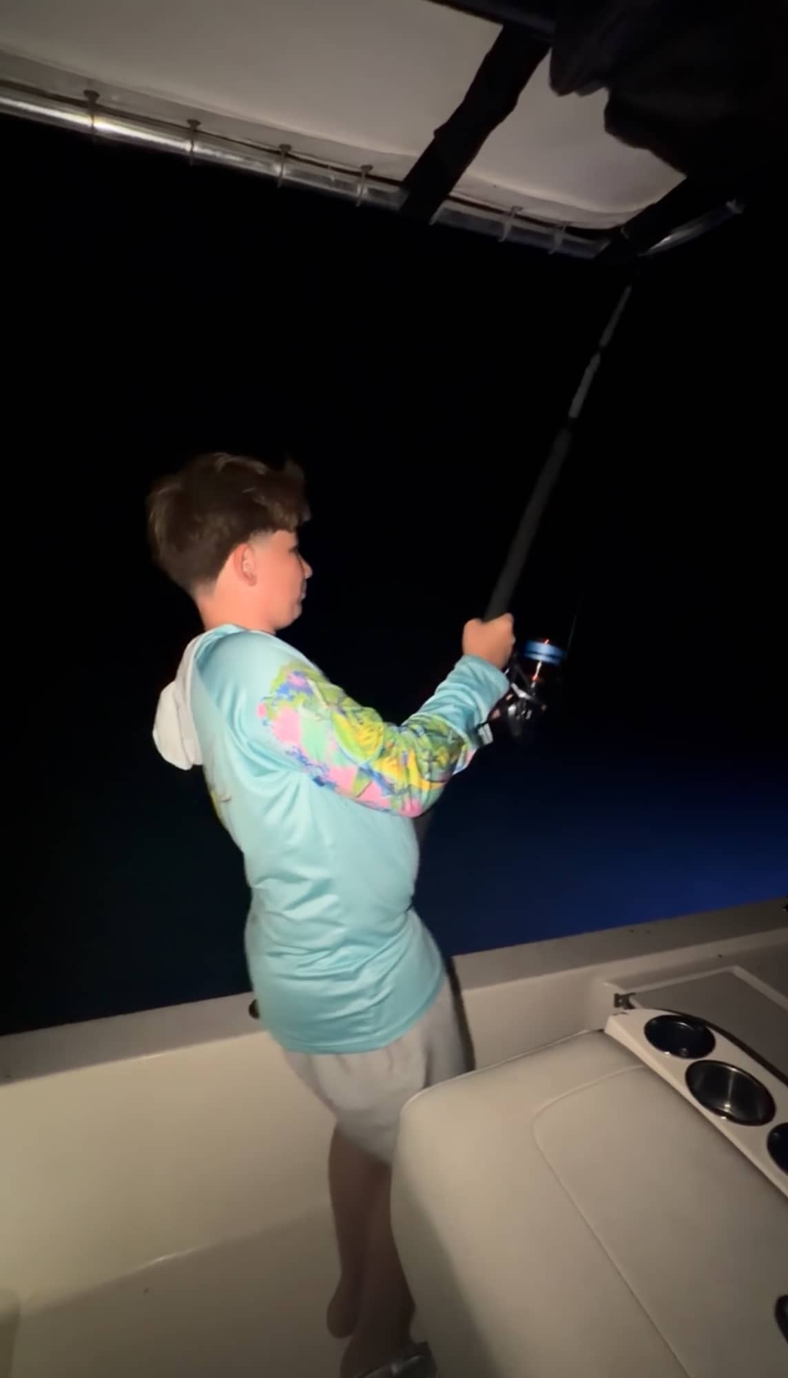 Night Time Shark Fishing, fishing on Marco Island with Marco Fishing Company (photo 3)